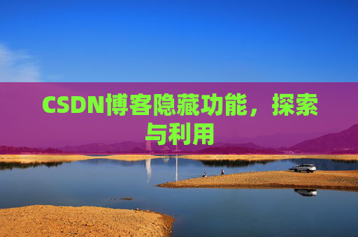 CSDN博客隐藏功能，探索与利用